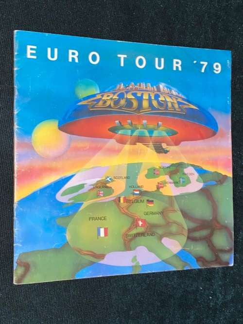 BOSTON EURO TOUR `79 CONCERT PROGRAMME