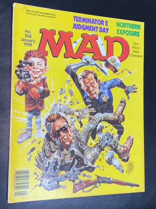 MAD COMIC #308  JAN 1992 SA EDITION