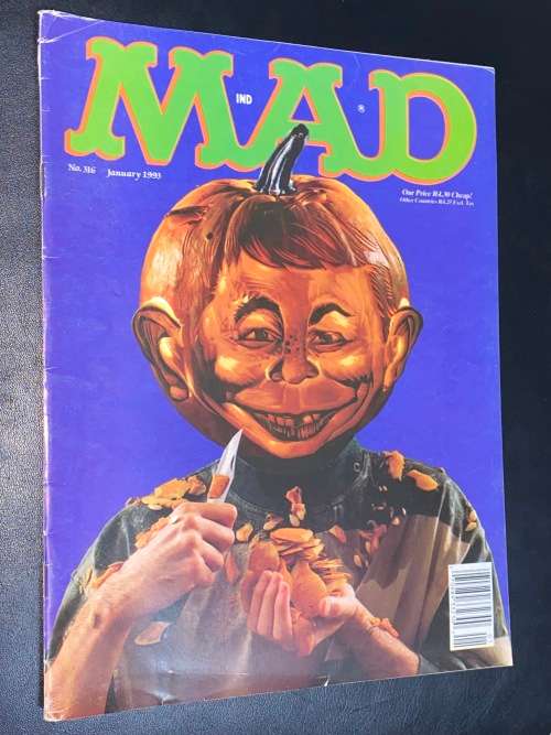 MAD COMIC #316  JANUARY 1993 SA EDITION
