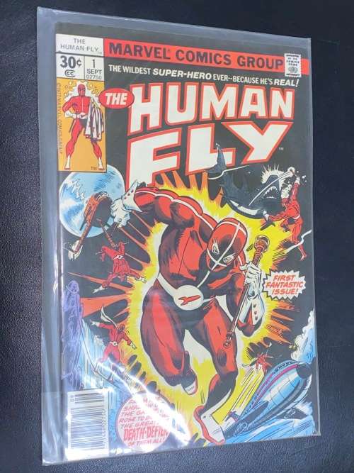MARVEL COMICS #1 THE HUMAN FLY 1977 FIRST ISSUE