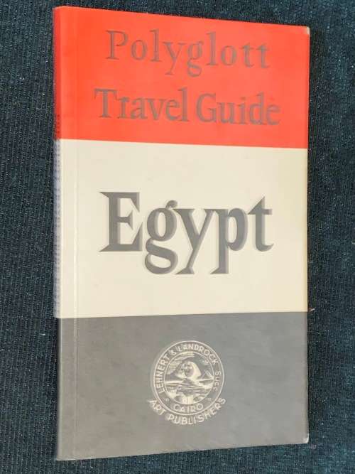 EGYPT POLYGLOTT TRAVEL GUIDE LEHNERT & LANDROCK CAIRO ART PUBLISHERS