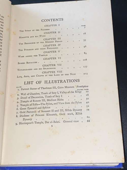 A CENTURY OF EXCAVATION IN THE LAND OF THE PHAROAHS BY JAMES BAIKIE