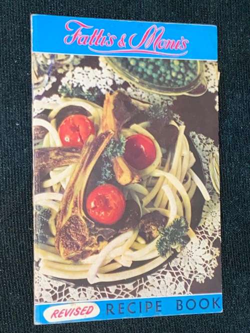 FATTI`S & MONIS REVISED RECIPE BOOK & FOLDOUT