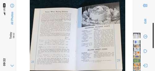GELATINE IS FIRST AID TO THE FOOD ECONOMY AND RECIPES