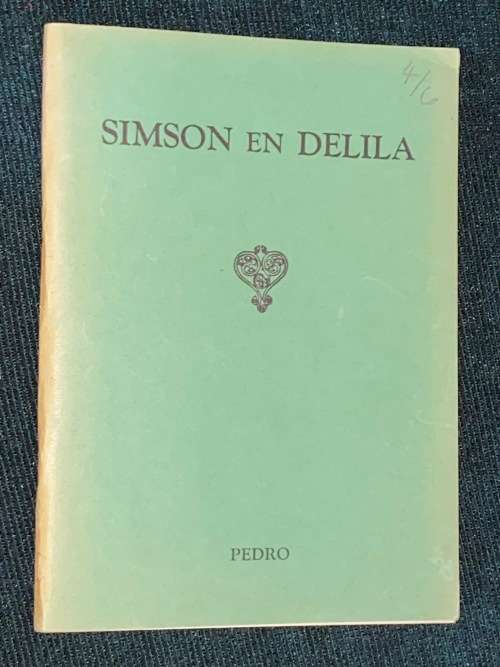 SIMSON EN DELILA DEUR PEDRO