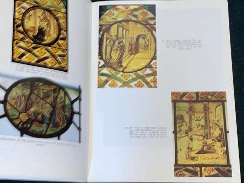 STAINED GLASS AT ST GEORGE`S CHAPEL