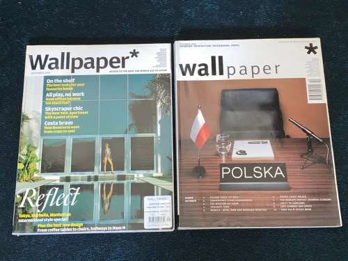 WALLPAPER SEPTEMBER 2004 AND OCTOBER 2001