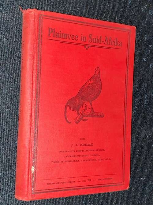 PLUIMVEE IN SUID-AFRIKA DEUR J.J. JORDAAN 1924