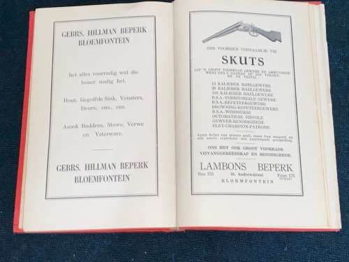 PLUIMVEE IN SUID-AFRIKA DEUR J.J. JORDAAN 1924