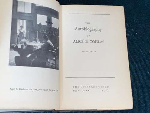 THE AUTOBIOGRAPHY OF ALICE B. TOKLAS