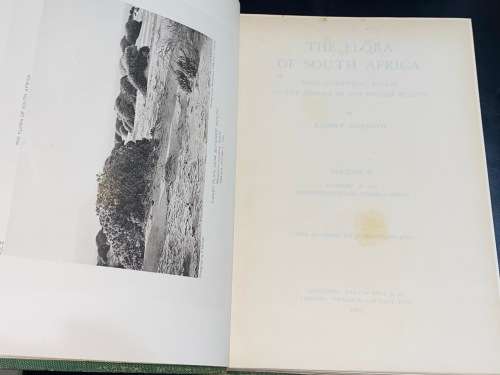 THE FLORA OF SOUTH AFRICA BY RUDOLF MARLOTH 4 VOLUMES