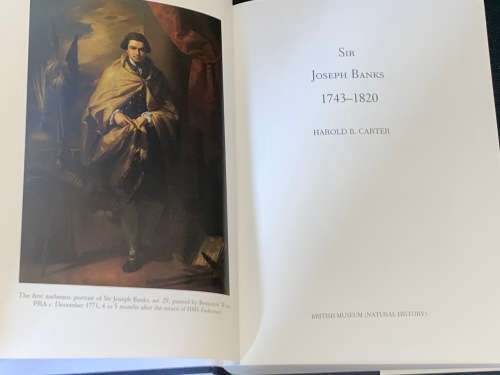 SIR JOSEPH BANKS BY H.B. CARTER
