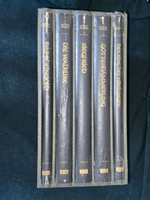 DECCA RICHARD WAGNER DER RING DES NIBELUNGEN 22 LP SET FROM UK