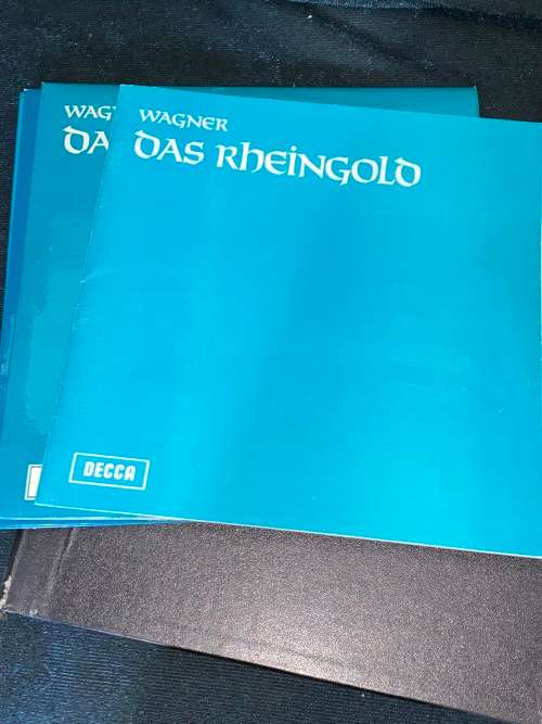 DECCA RICHARD WAGNER DER RING DES NIBELUNGEN 22 LP SET FROM UK