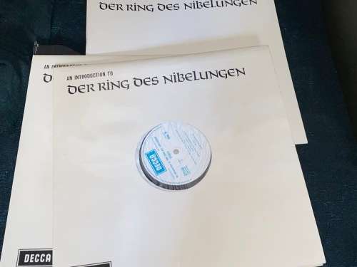 DECCA RICHARD WAGNER DER RING DES NIBELUNGEN 22 LP SET FROM UK