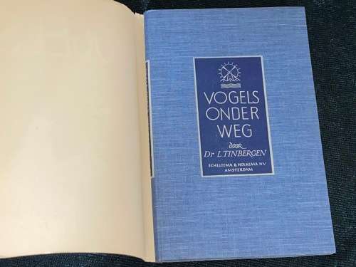VOGELS ONDERWEG - DR L. TINBERGEN