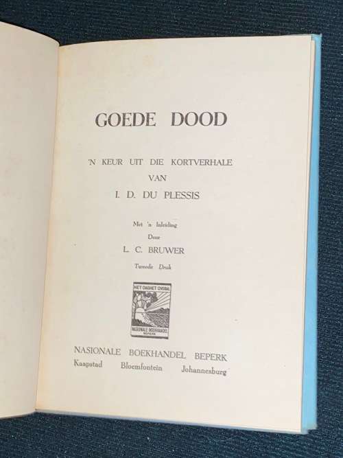 GOEDE DOOD DEUR I.D. DU PLESSIS