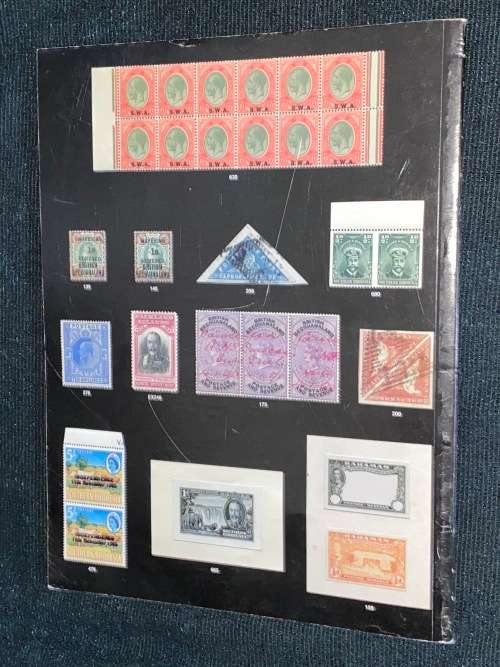 STEPHAN WELZ & CO POSTAGE STAMPS AUCTION CATALOGUE 17 MARCH 2004 JOHANNESBURG