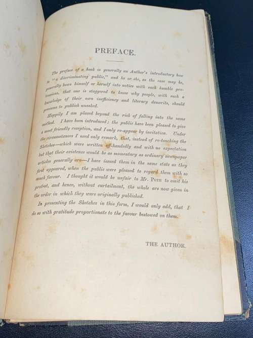 PEN AND INK SKETCHES IN PARLIAMENT BY LIMNER IN TWO BOOKS GRAHAMSTOWN 1864