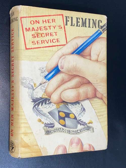 ON HER MAJESTY`S SECRET SERVICE BY IAN FLEMING