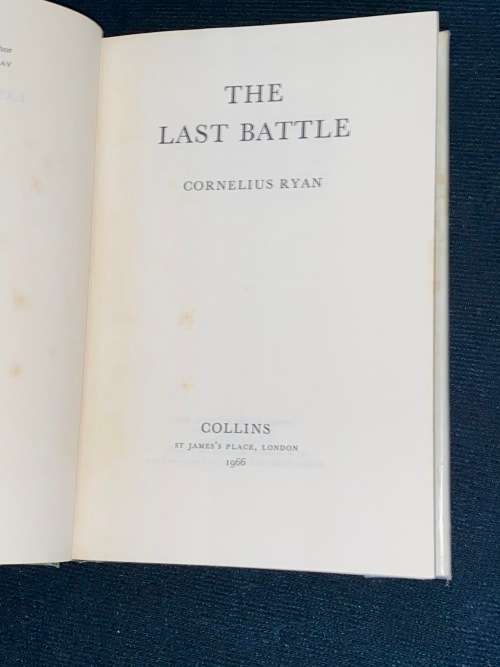 THE LAST BATTLE BY CORNELIUS RYAN