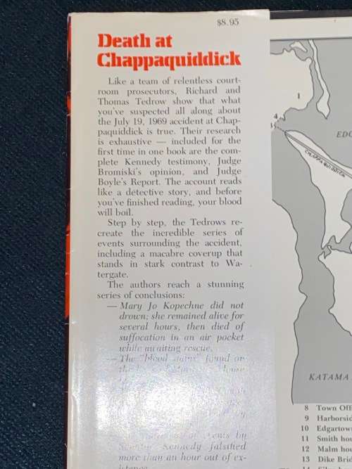 DEATH AT CHAPPAQUIDDICK BY RICHARD L. TEDROW AND THOMAS L. TEDROW