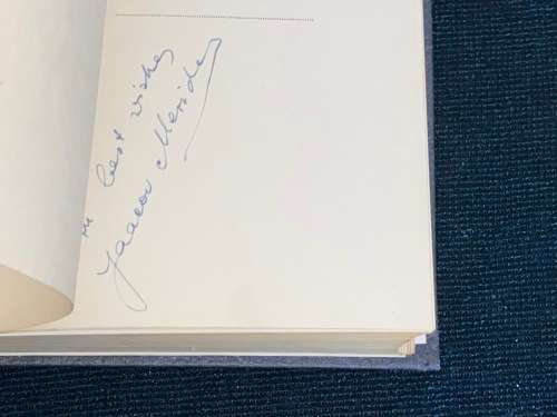 LONG IS THE ROAD TO FREEDOM BY YA`ACOV MERIDOR SIGNED