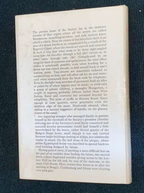 THE EGYPTOLOGISTS BY KINGSLEY AMIS AND ROBERT CONQUEST