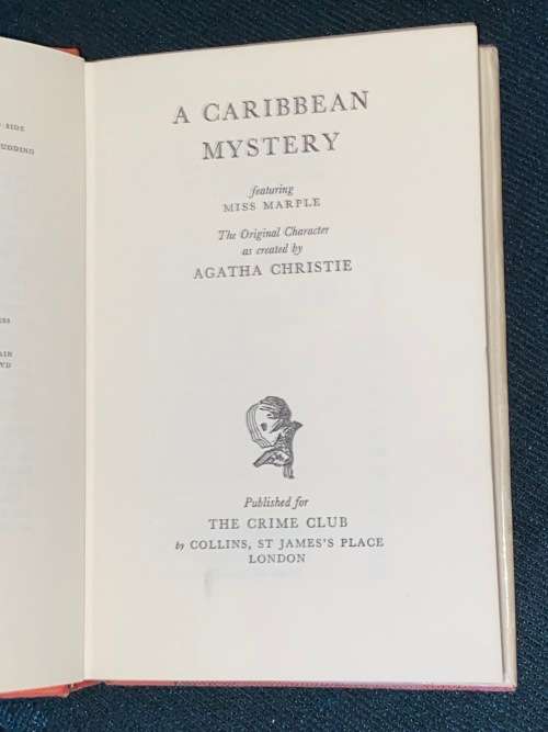 A CARIBBEAN MYSTERY BY AGATHA CHRISTIE