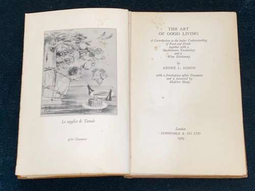 THE ART OF GOOD LIVING BY ANDRE L. SIMON