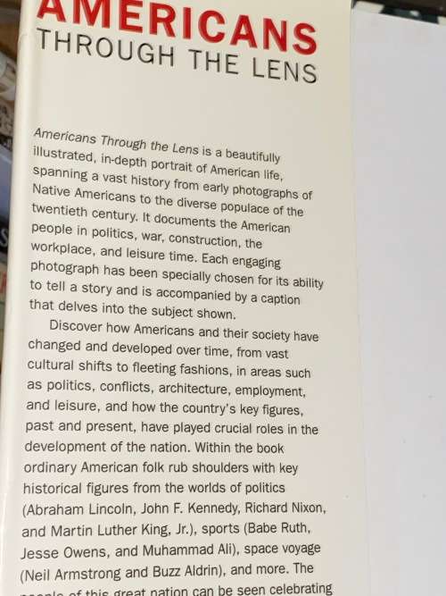 AMERICAN THROUGH THE LENS BY SANDRA FORTY