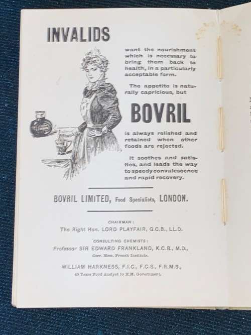 COOKERY FOR INVALIDS AND OTHERS BY LIZZIE HERITAGE 1897
