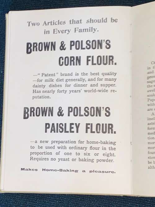 COOKERY FOR INVALIDS AND OTHERS BY LIZZIE HERITAGE 1897