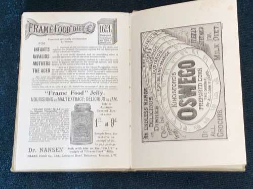 COOKERY FOR INVALIDS AND OTHERS BY LIZZIE HERITAGE 1897