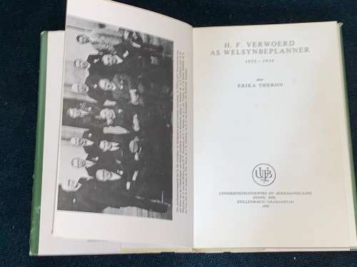 H.F. VERWOERD AS WELSYNBEPLANNER 1932-1936 DEUR ERIKA THERON