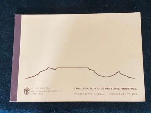 TABLE MOUNTAIN NATURE RESERVE WESTERN TABLE MASTER PLAN 1982