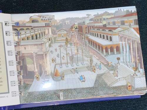 IMPERIAL ROME TRANSPARENT OVERLAYS OF ARCHAEOLOGICAL SITES FROM ORIGINS TO PRESENT DAY
