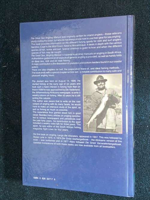 THE GREAT SEA ANGLING MANUAL BY FLIP JOUBERT