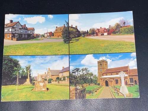 NORTHHAMPTONSHIRE HERITAGE POSTCARD TO SOUTH AFRICA 2000