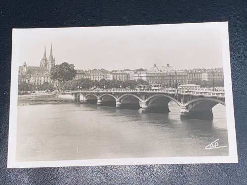 BAYONNE FRANCE POSTCARD  1940`S