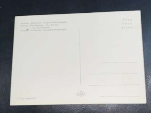 VINTAGE FLOENCE ITALY MONKS POSTCARD
