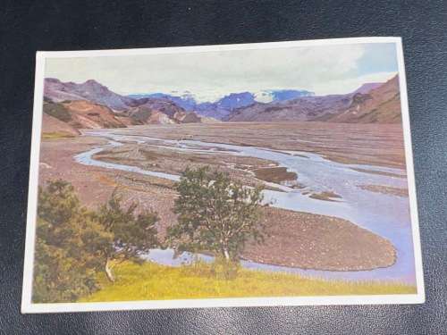 VINTAGE THORSMORK ICELAND POSTCARD