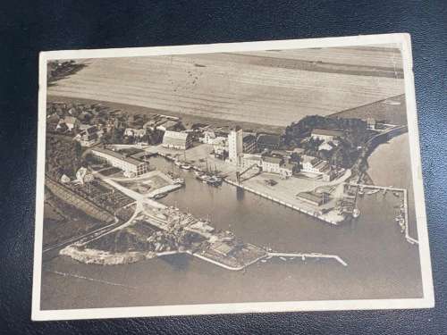 OSTEEBAD BURG INSEL FEHMARN GERMAY POSTCARD 1935