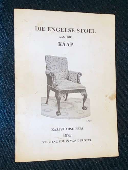 THE ENGLISH CHAIR AT THE CAPE CPE TOWN FESTIVAL 1975 SIMON VAN DER STEL FOUNDATION