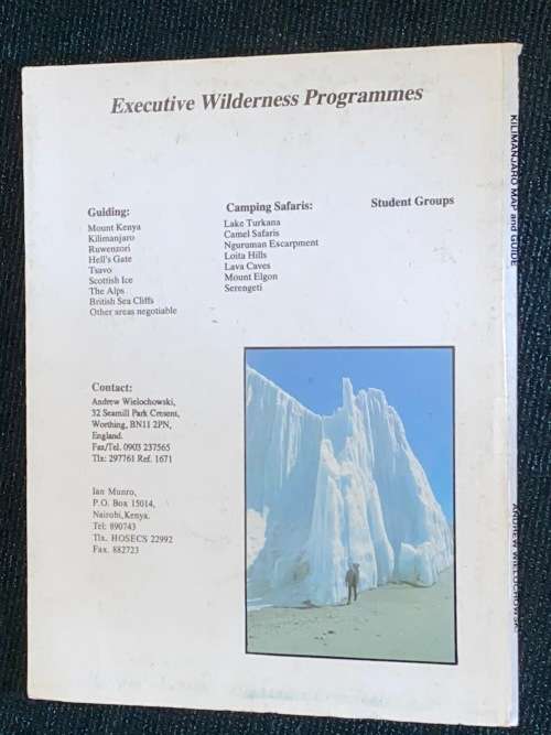 KILIMANJARO MAP AND GUIDE