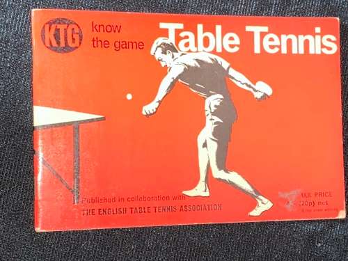 KNOW THE GAME TABLE TENNIS