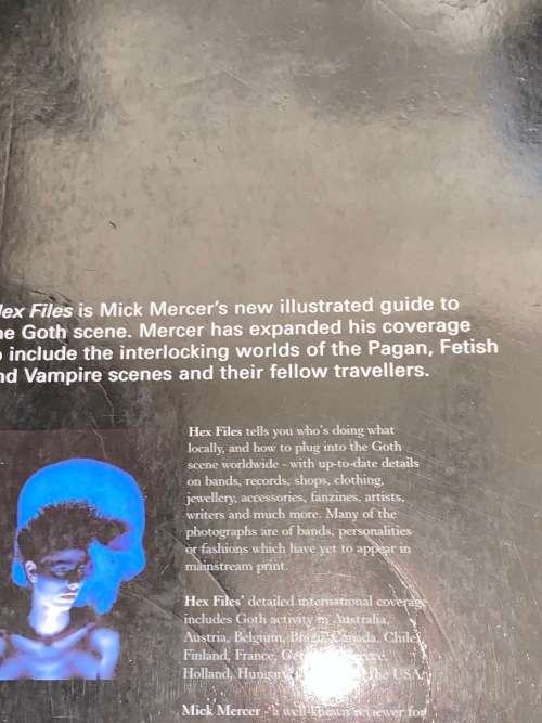 HEX FILES THE GOTH BIBLE BY MICK MERCER