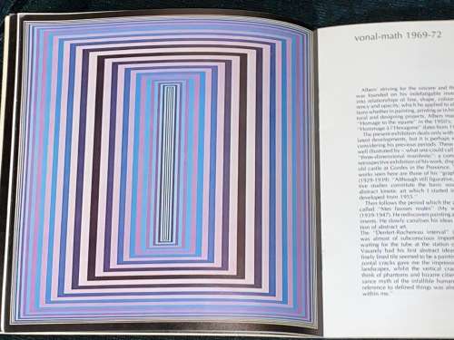 VICTOR VASERELY VINTAGE EXHIBITION CATALOGUE