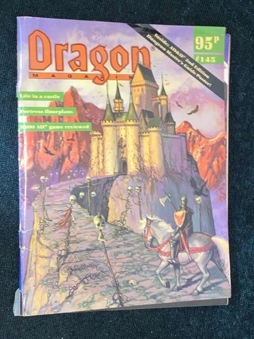 DRAGON MONTHLY ADVENTURE ROLE-PLAYING AID #145