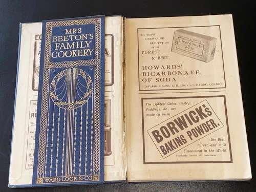 MRS BEETON`S FAMILY COOKERY  RECIPE BOOK 1923
